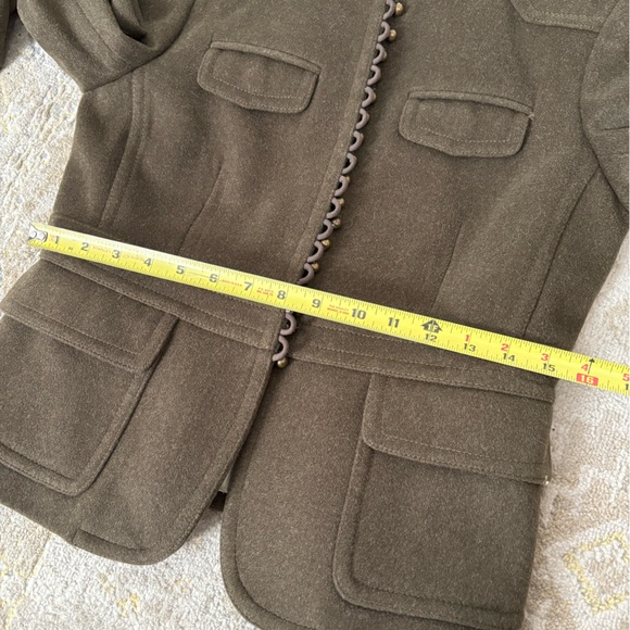 J. Crew Fall 2006 Vintage Heavy Wool Military Blazer Jacket - Picture 10 of 11